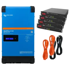 Victron Energy MultiPlus-II + Dyness 2.4кВт 9.6кВт•ч Система автономного питания однофазная