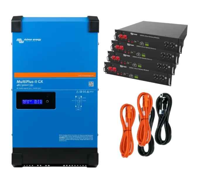 Victron Energy MultiPlus-II + Dyness 2.4кВт 9.6кВт•ч Система автономного питания однофазная Victron Energy MultiPlus-II + Dyness 2.4кВт 9.6кВт•ч Система автономного питания однофазная