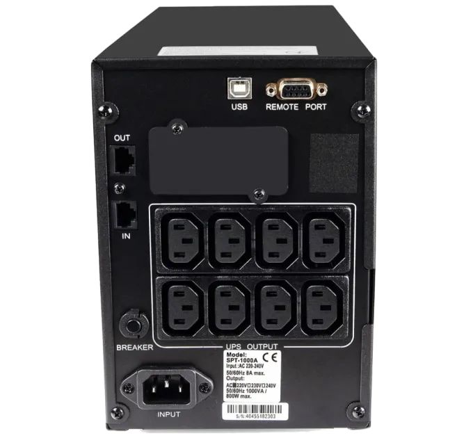 Powercom SPT-2000-II LCD IEC Источник бесперебойного питания