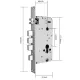 SEVEN LOCK 6068 Врезная часть