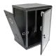 19"15U, 600х500х773 мм Шкаф акриловое стекло черный