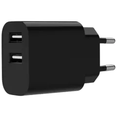Gembird TA-UC-2A12-01-BK USB-A 5V/2.4A 12W Сетевое зарядное устройство Gembird TA-UC-2A12-01-BK USB-A 5V/2.4A 12W Сетевое зарядное устройство