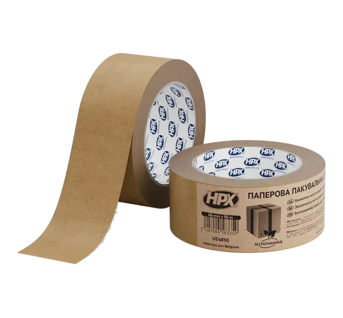 HPX VE4850 ECO 48мм х 50м Лента упаковочная HPX VE4850 ECO 48мм х 50м Лента упаковочная