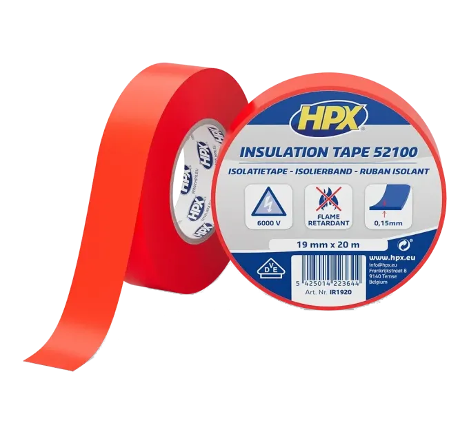 HPX IR1920 HPX52100 19мм х 20м Лента ПВХ изоляционная