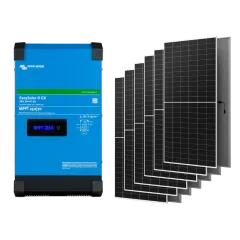 Victron Energy EasySolar-II GX 48/3000/35-32 + AIKO G645-MCH72Dw 2.4 кВт Система автономного питания однофазная