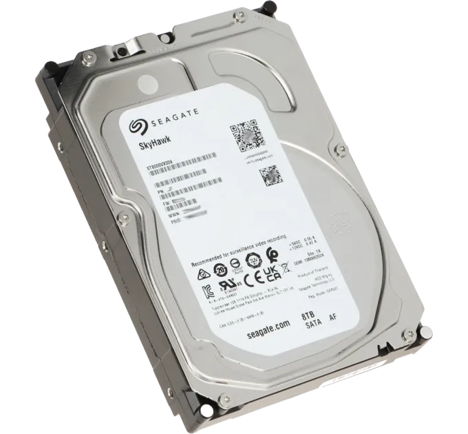 Seagate SkyHawk ST8000VX009 8Тб Жесткий диск внутренний Seagate SkyHawk ST8000VX009 8Тб Жесткий диск внутренний
