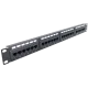 NVC-PN-12/24 CAT5/CAT6 19" 1U 24 порти екранована Патч-панель Hypernet
