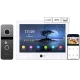 Neolight ALPHA Hybrid + SOLO IP Graphite с уголком, PoE адаптер для вызовной панели Комплект видеодомофона