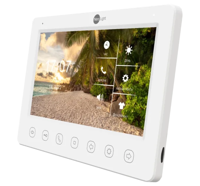 Neolight KAPPA+ HD WF + PRIME FHD Black з кутком Комплект відеодомофону