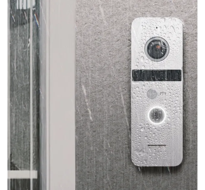 Neolight MEZZO Hybrid + SOLO FHD Silver Комплект видеодомофона