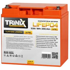 TRINIX TLFP-1218 Ultra 18А•ч 12В Литиевая аккумуляторная батарея