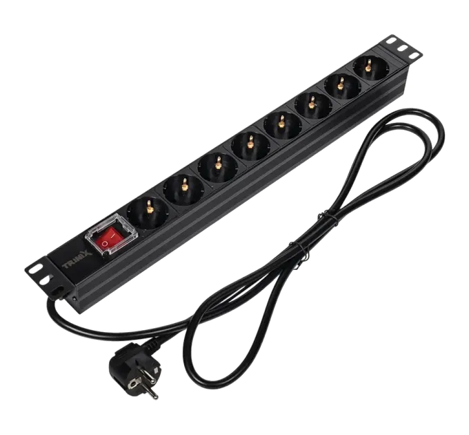 Trinix TRX-PDU/8M-16А Black Блок розеток