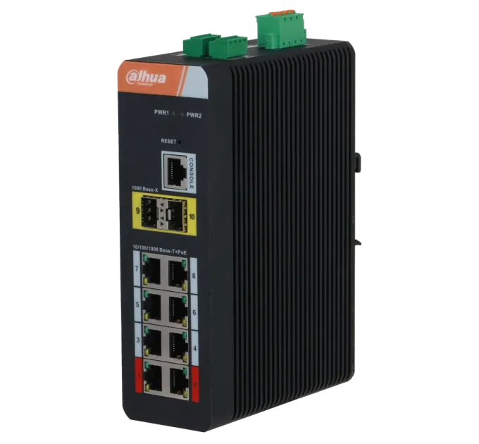 DH-PFS4210-8GT-DP 8-портовый гигабитный с PoE DH-PFS4210-8GT-DP 8-портовый гигабитный с PoE