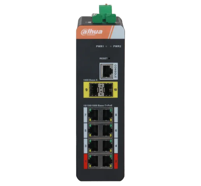 DH-PFS4210-8GT-DP 8-портовый гигабитный с PoE