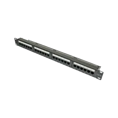 Kingda KDPA6043 Патч-панель 19" 24хRJ-45 UTP кат.5e, с задним организатором, Kingda Kingda KDPA6043 Патч-панель 19" 24хRJ-45 UTP кат.5e, с задним организатором, Kingda