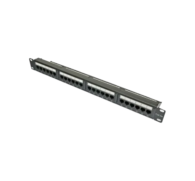 Kingda KDPA6043 Патч-панель 19" 24хRJ-45 UTP кат.5e, із заднім організатором, Kingda Kingda KDPA6043 Патч-панель 19" 24хRJ-45 UTP кат.5e, із заднім організатором, Kingda