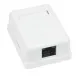 MB-UTP1 Розетка 1-портовая RJ45 UTP, белая, 5E
