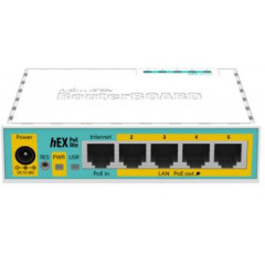 MikroTik hEX PoE lite (RB750UPr2) 5-портовий Маршрутизатор