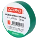APRO 0.14х17 мм 20 м Iзоляцiйна стрiчка зелена 
