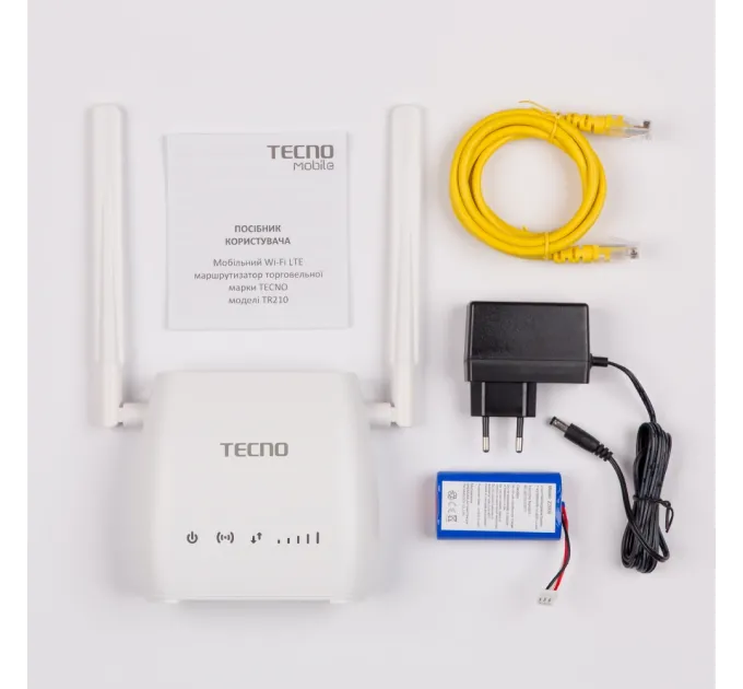 Tecno TR210 автономный 4G LTE Wi-Fi роутер
