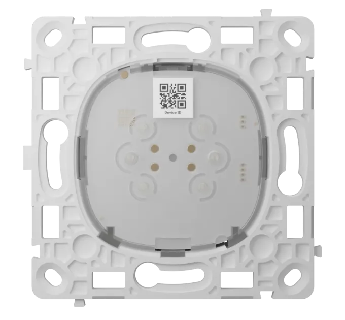 Ajax LightCore (Dimmer) vertical [55] (8EU) ASP white Бездротовий розумний сенсорний димерний вимикач світла