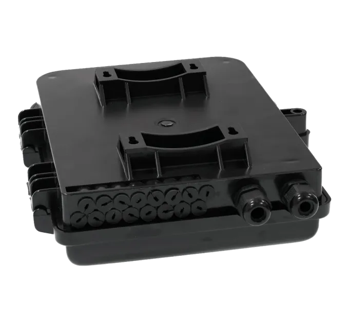 Simplex 16xSC IP65/54 2-вводы Распределительный уличный оптический бокс