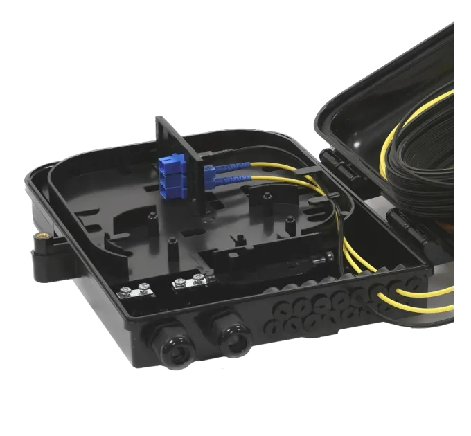 Simplex 16xSC IP65/54 2-вводы Распределительный уличный оптический бокс