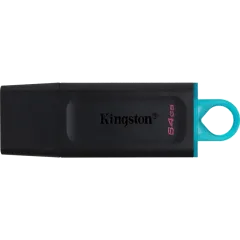Kingston 64GB USB3.2 Gen 1 DataTraveler Exodia (Black + Teal) USB флеш накопитель