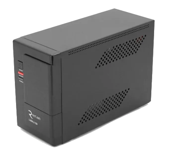 Ritar E-RTM-LI-550 330Вт AVR 2xSCHUKO Джерело безперебійного живлення