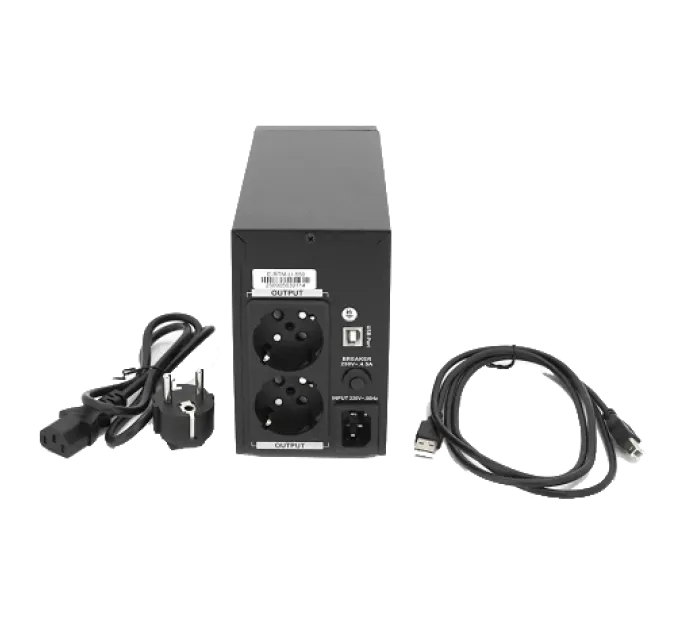 Ritar E-RTM-LI-550 330Вт AVR 2xSCHUKO Джерело безперебійного живлення