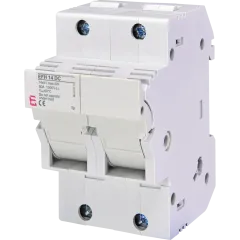 ЭТИ EFH 14 2P 50A 1000V DC Держатель предохранителя ЭТИ EFH 14 2P 50A 1000V DC Держатель предохранителя