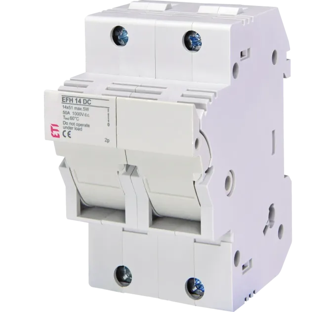 ЭТИ EFH 14 2P 50A 1000V DC Держатель предохранителя