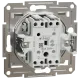 Schneider Electric EPH0470121 Asfora Перемикач прохідний 1-клавішний