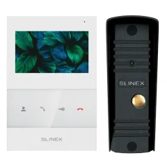 Slinex SQ-04 White + ML-16HR (черный) Комплект видеовідомофона