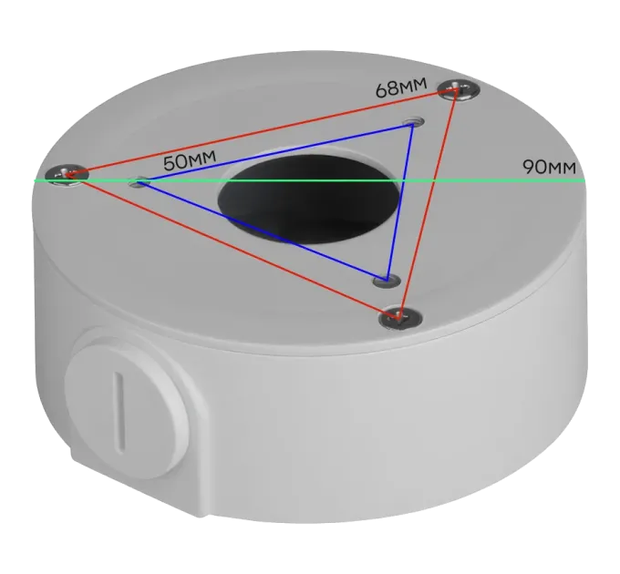 Light Vision VLC-09BXD Монтажна коробка
