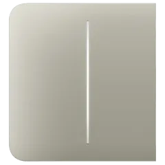 Ajax SideButton (2-gang) olive Кнопка