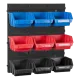 QBRICK Fixing Wall 350 с лотками для инструмента 9 штук (345 x 385 x 90) Настенный органайзер