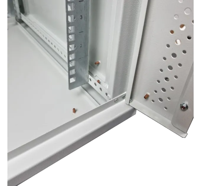 EServer 15U 600х600х773 скло, сіра Шафа