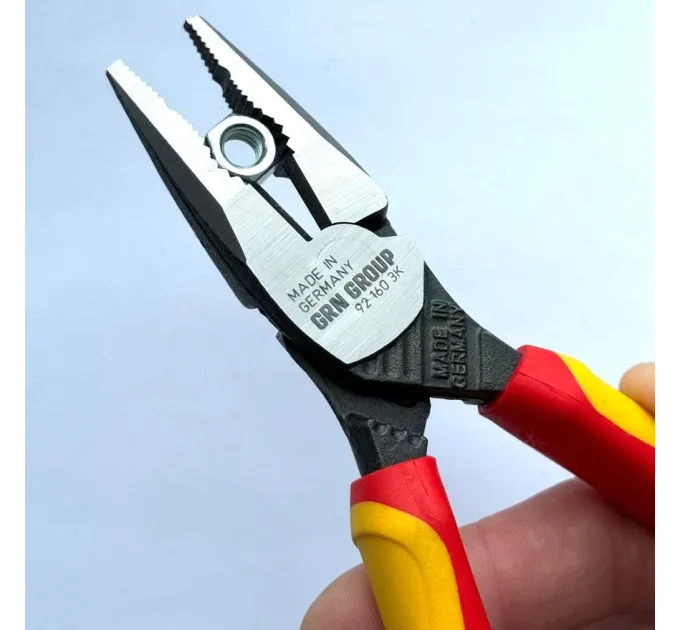 GRN-GROUP CONSTRUCTOR 160мм 90 160 3K Пасатижі силові потоншені