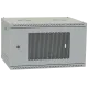 IPCOM 4U 600x350 двері перфорація (сіра) Шафа телекомунікаційна