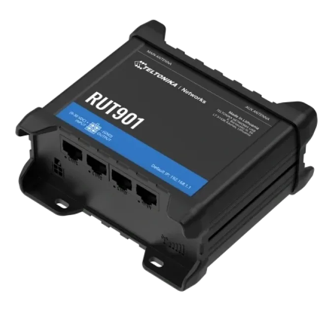 Teltonika RUT901 з 4G LTE, Wi-Fi Промисловий стільниковий маршрутизатор