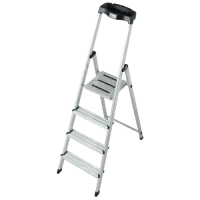 KRAUSE Safety (126320) Драбина-стремянка алюмінієва 4 сх. KRAUSE Safety (126320) Драбина-стремянка алюмінієва 4 сх.