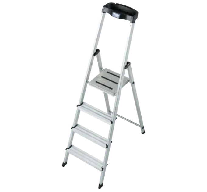 KRAUSE Safety (126320) Лестница-стремянка алюминиевая 4 в.