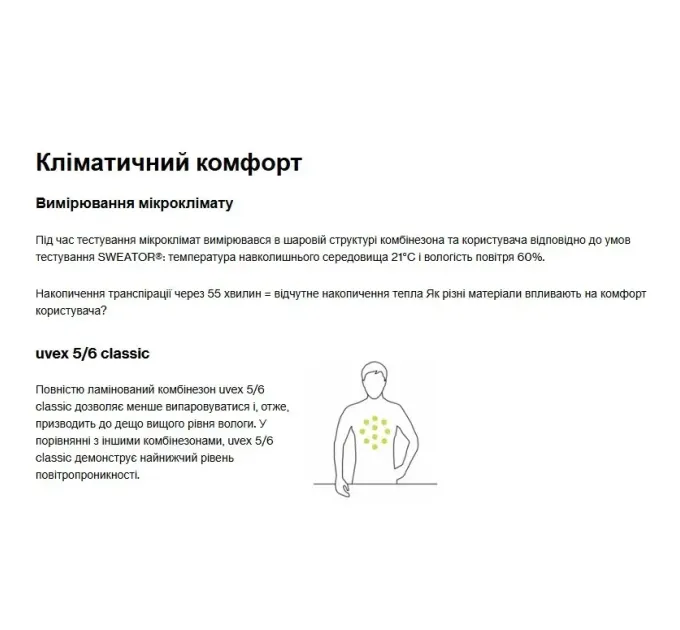 Uvex 5/6 classic XXL Комбінезон одноразовний з бахілами