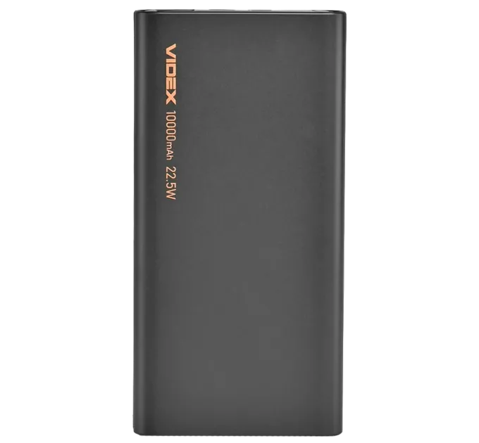 VIDEX VPB-310 22.5W Black 10000mAh Повербанк