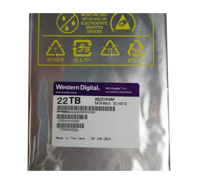 Western Digital Purple Pro WD221PURP 22Тб Жесткий диск внутренний