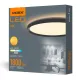 VIDEX DL3R 18W 4000K 220V LED светильник с декоративной подсветкой