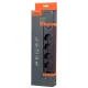 VIDEX ONCORD с/с 5п 3м (3x1.5мм) Сетевой удлинитель с кнопкой Black