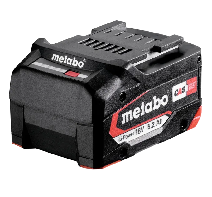 Metabo (625028000) Аккумулятор 18В Li-Power 5.2Ач Metabo (625028000) Аккумулятор 18В Li-Power 5.2Ач