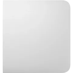 Ajax SideButton (1-gang/2-way) for LightSwitch white Бічна кнопка для одноклавішного або прохідного вимикача Ajax SideButton